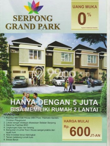BSD -Tanpa DP 600 jt-an dekat AeonMall BSD -Tanpa DP 600 jt-an dekat AeonMall