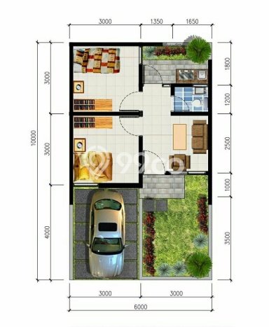 Rumah Nyaman bagi Keluarga area Padalarang - LT 60m² Rumah Nyaman bagi Keluarga area Padalarang - LT 60m²