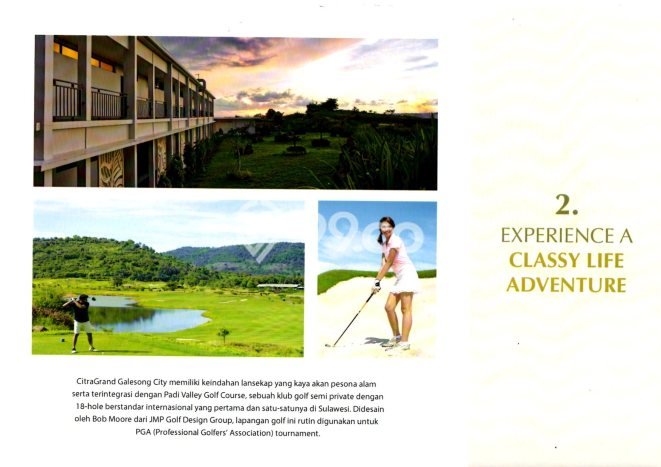 view padevelly lapangan golf cluster sunshine citragrandgalesong view padevelly lapangan golf cluster sunshine citragrandgalesong