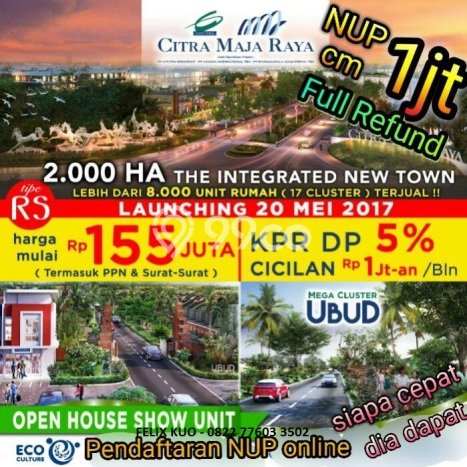 Jual Rumah Murah Meriah Maja Punya 1 KT & LT 60m2 Jual Rumah Murah Meriah Maja Punya 1 KT & LT 60m2