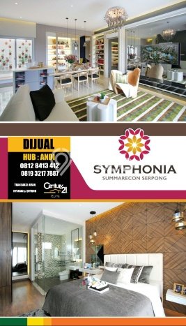 Gading Serpong 2 lantai baru murah cluster verdi @Symphonia Gading Serpong 2 lantai baru murah cluster verdi @Symphonia