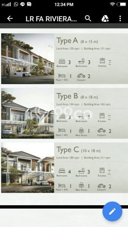 Hunian Cantik Modern Lb 131m2 di Cipondoh, Tangerang Hunian Cantik Modern Lb 131m2 di Cipondoh, Tangerang