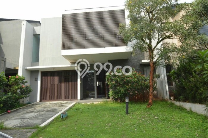 Jual Rumah Luas Elegan Dengan View Cantik di BSD Virginia Lagoon, Tangerang Jual Rumah Luas Elegan Dengan View Cantik di BSD Virginia Lagoon, Tangerang