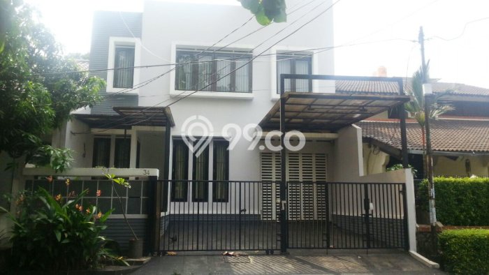For Sale! Luxury House LT 180m2 Desain Modern di Bintaro For Sale! Luxury House LT 180m2 Desain Modern di Bintaro