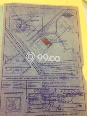 Rumah Layak Huni LT 605 M2 LB 1000 M2 Hitung Tanah di Jl. Bonang, Menteng Rumah Layak Huni LT 605 M2 LB 1000 M2 Hitung Tanah di Jl. Bonang, Menteng