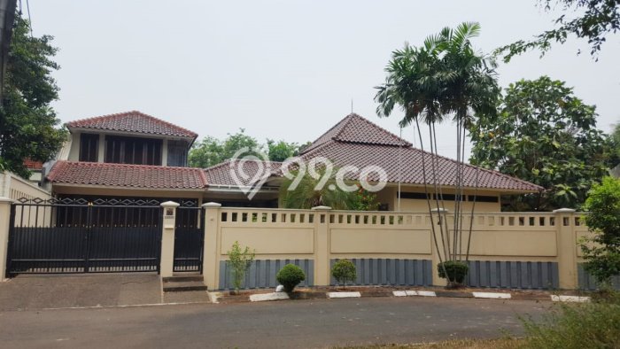 Jual Rumah Luas Megah Dengan View Cantik di Bintaro, Tangerang Selatan Jual Rumah Luas Megah Dengan View Cantik di Bintaro, Tangerang Selatan
