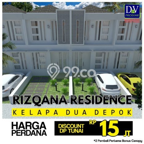 Dijual Hunian Rumah Terawat 3 KT di Kelapa Dua, Depok Dijual Hunian Rumah Terawat 3 KT di Kelapa Dua, Depok
