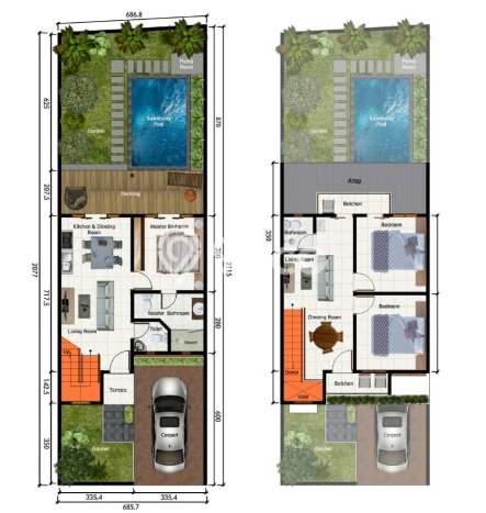 Jual Rumah Eksklusif 3 KT di Jimbaran, Badung Jual Rumah Eksklusif 3 KT di Jimbaran, Badung