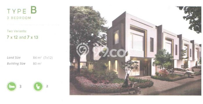 Rumah Minimalis 3 Kamar LT 84m2 di Cikarang Rumah Minimalis 3 Kamar LT 84m2 di Cikarang