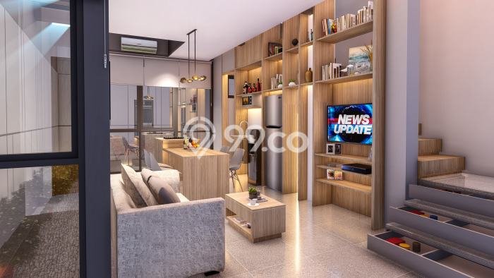 Rumah Modern 2 KT LT 60m2 di Grand Wisata Rumah Modern 2 KT LT 60m2 di Grand Wisata