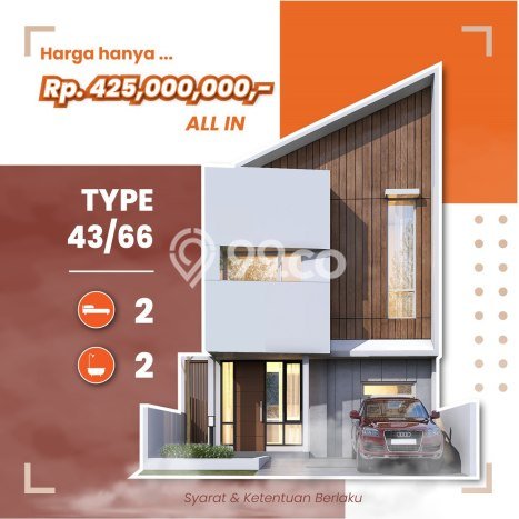 Kesempatan Investasi Rumah LT 66m² di Lokasi Strategis, Bogor Kesempatan Investasi Rumah LT 66m² di Lokasi Strategis, Bogor