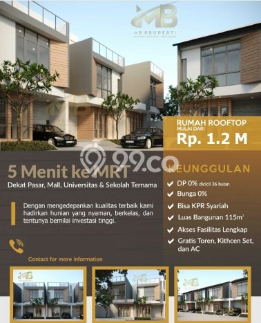 HOT PROPERTY! Rumah Premium di Ciputat Timur, Luas 66m² LB 90m² HOT PROPERTY! Rumah Premium di Ciputat Timur, Luas 66m² LB 90m²