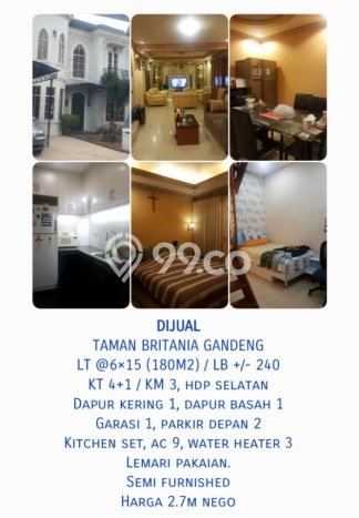 Dijual Rumah 4 Kamar Lokasi Strategis Nyaman dan Strategis di Karawaci Dijual Rumah 4 Kamar Lokasi Strategis Nyaman dan Strategis di Karawaci