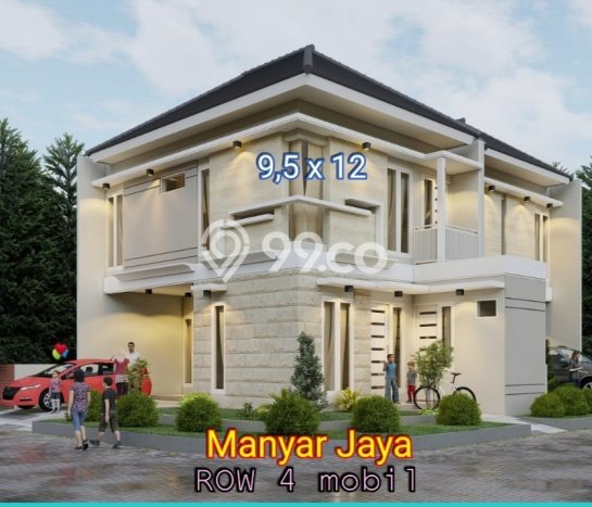 Jual Rumah Eksklusif 3 KT di Manyar, Surabaya Jual Rumah Eksklusif 3 KT di Manyar, Surabaya
