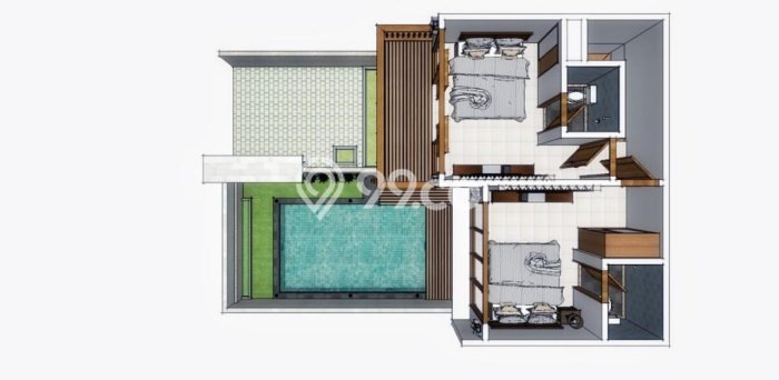Rumah Minimalis 3 Kamar LT 103m2 di Ungasan Rumah Minimalis 3 Kamar LT 103m2 di Ungasan