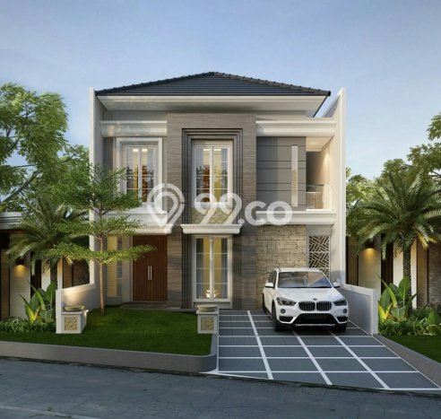 Rumah Mewah LB 280m2 Siap Huni Desain Elegan di Citraland, Surabaya Rumah Mewah LB 280m2 Siap Huni Desain Elegan di Citraland, Surabaya