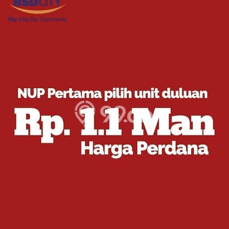 Rumah 2 Kamar Tidur Akses Strategis di Kawasan Elite BSD, Tangerang Rumah 2 Kamar Tidur Akses Strategis di Kawasan Elite BSD, Tangerang
