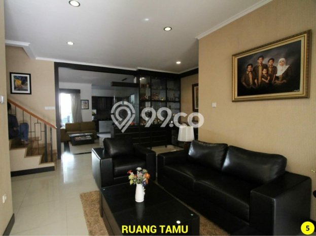 Rumah Mewah LB 276m2 Siap Pakai Desain Elegan di BSD, Tangerang Rumah Mewah LB 276m2 Siap Pakai Desain Elegan di BSD, Tangerang
