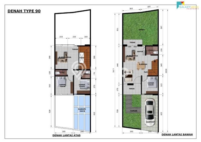 Rumah Minimalis 2 KT LT 99m2 di Cigadung Rumah Minimalis 2 KT LT 99m2 di Cigadung