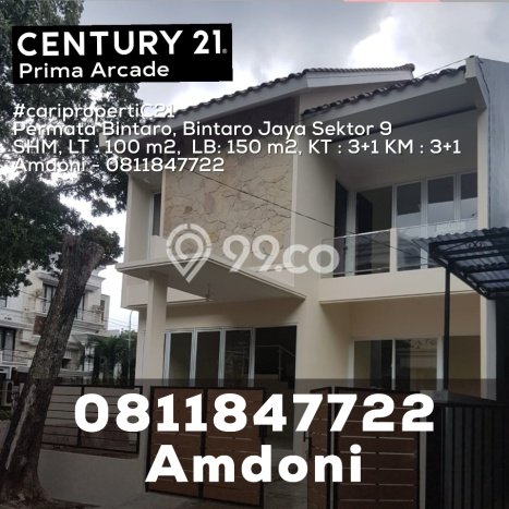 Rumah Baru 2 Lantai Siap Huni di Permata Bintaro, Bintaro Jaya Sektor 9 Rumah Baru 2 Lantai Siap Huni di Permata Bintaro, Bintaro Jaya Sektor 9