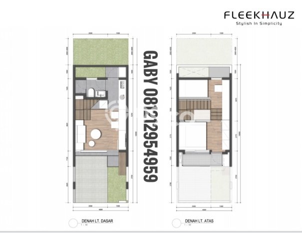 Rumah di BSD, Tangerang, Luas 40m² Bangunan 45m² Rumah di BSD, Tangerang, Luas 40m² Bangunan 45m²