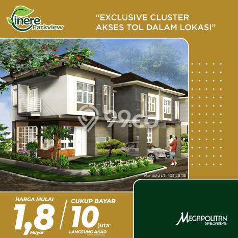 PROPERTI PILIHAN! Rumah area Cinere, Luas 180m² LB 122m² PROPERTI PILIHAN! Rumah area Cinere, Luas 180m² LB 122m²