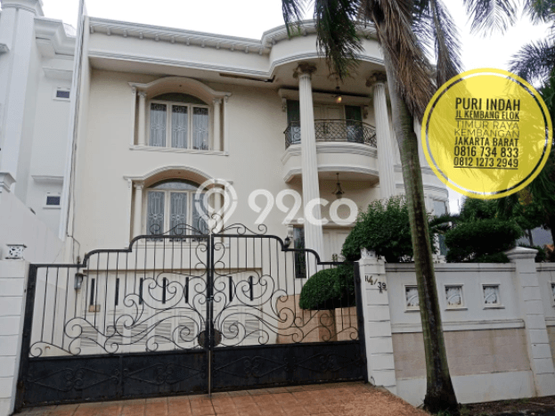For Sale! Luxury House LT 368m2 Desain Modern di Puri Indah For Sale! Luxury House LT 368m2 Desain Modern di Puri Indah