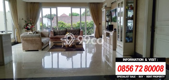 Rumah Elit LB 1000m2 Siap Pakai Desain Elegan di Pondok Indah, Jakarta Selatan Rumah Elit LB 1000m2 Siap Pakai Desain Elegan di Pondok Indah, Jakarta Selatan