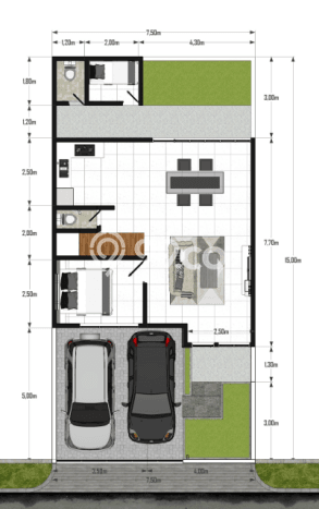 Rumah Minimalis 3 KT di Serpong Villa Melati Mas Tangerang Selatan Unfurnished Rumah Minimalis 3 KT di Serpong Villa Melati Mas Tangerang Selatan Unfurnished