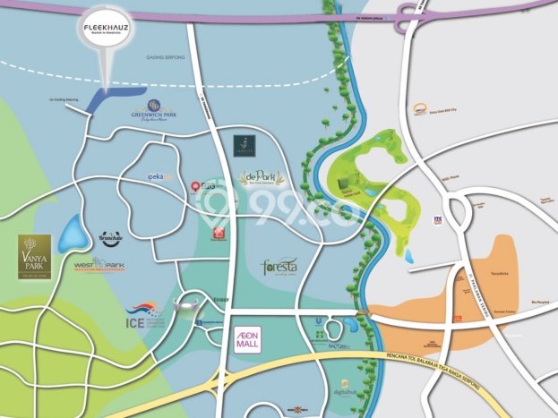 Hunian Nyaman Asri 2 KT Siap Pakai di BSD City Tangerang Hunian Nyaman Asri 2 KT Siap Pakai di BSD City Tangerang