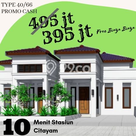 Bisa KPR! Rumah Cipayung, Depok, Luas 66m² LB 40m² Bisa KPR! Rumah Cipayung, Depok, Luas 66m² LB 40m²