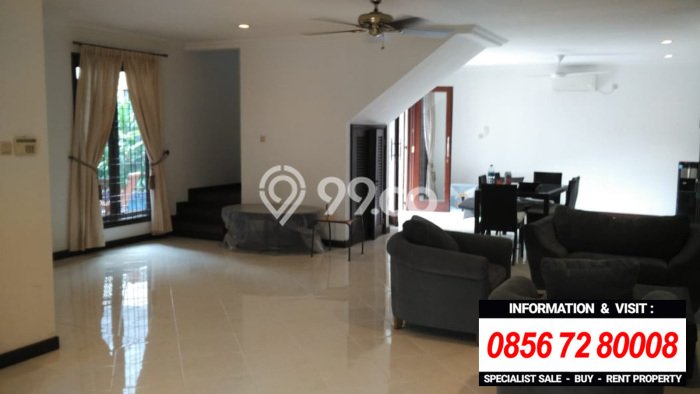 Ready to Use! Premium House LT 510m2 Desain Elegan di Senayan Ready to Use! Premium House LT 510m2 Desain Elegan di Senayan