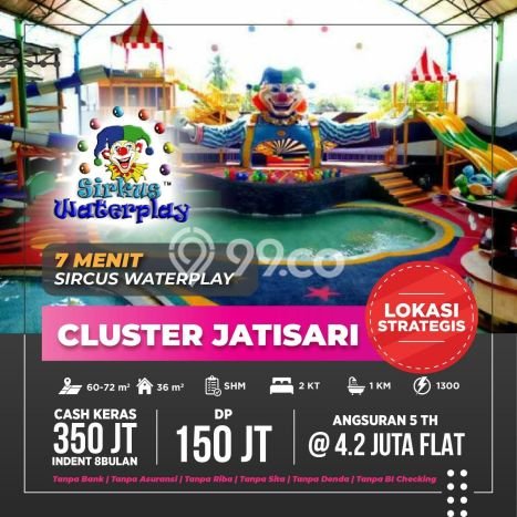 Siap Huni Rumah Minimalis & Modern LB 36m2 di Jati Sari Siap Huni Rumah Minimalis & Modern LB 36m2 di Jati Sari