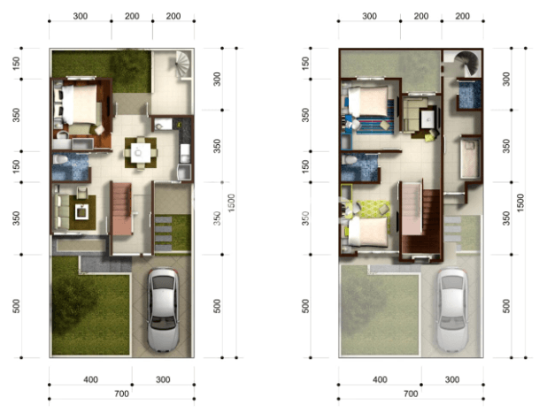 Rumah di Cinere, 2 KM, View Kota, Luas 105m² LB 115m² Rumah di Cinere, 2 KM, View Kota, Luas 105m² LB 115m²