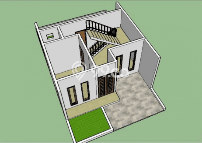 Rumah Minimalis 3 Kamar LT 82m2 di Cikutra Rumah Minimalis 3 Kamar LT 82m2 di Cikutra