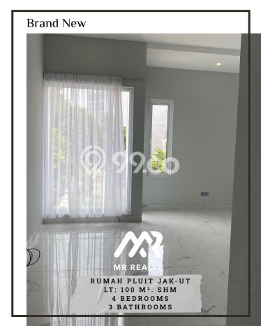 Ready to Use! Luxury House LT 100m2 Desain Elegan di Pluit Ready to Use! Luxury House LT 100m2 Desain Elegan di Pluit