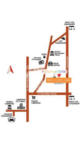 Rumah di Kawasan Tapos, Area Elite LT 60m² Rumah di Kawasan Tapos, Area Elite LT 60m²