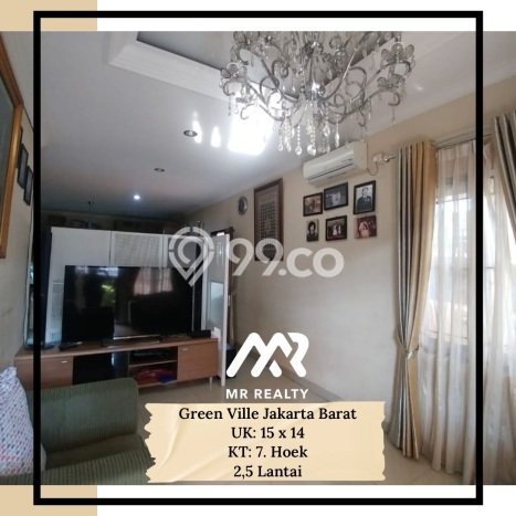 Dijual Rumah Luas Megah Dengan View Cantik di Green Ville, Jakarta Barat Dijual Rumah Luas Megah Dengan View Cantik di Green Ville, Jakarta Barat