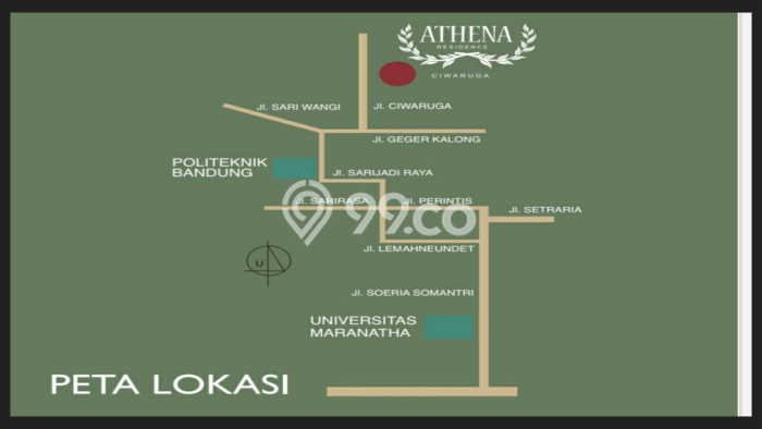 Jual Rumah Eksklusif 3 KT di Geger Kalong, Bandung Jual Rumah Eksklusif 3 KT di Geger Kalong, Bandung