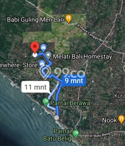 Hunian Super Mewah dengan Akses Paling Strategis di Canggu, Badung Hunian Super Mewah dengan Akses Paling Strategis di Canggu, Badung