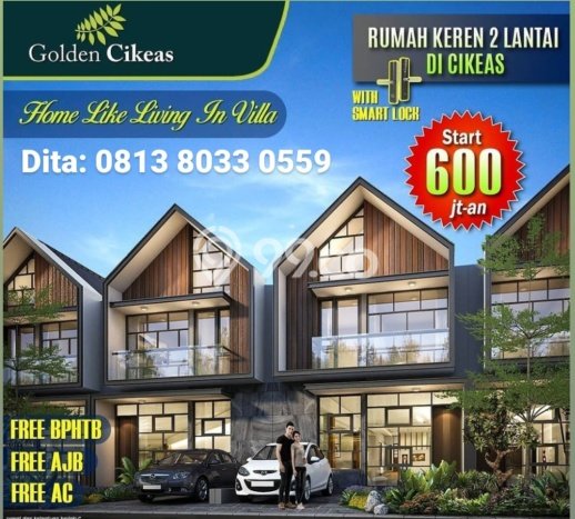 Jual Rumah Eksklusif 2 KT di Cilangkap, Jakarta Timur Jual Rumah Eksklusif 2 KT di Cilangkap, Jakarta Timur