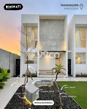 Dijual Rumah Modern 3 KT di Tamangapa, Makassar Dijual Rumah Modern 3 KT di Tamangapa, Makassar