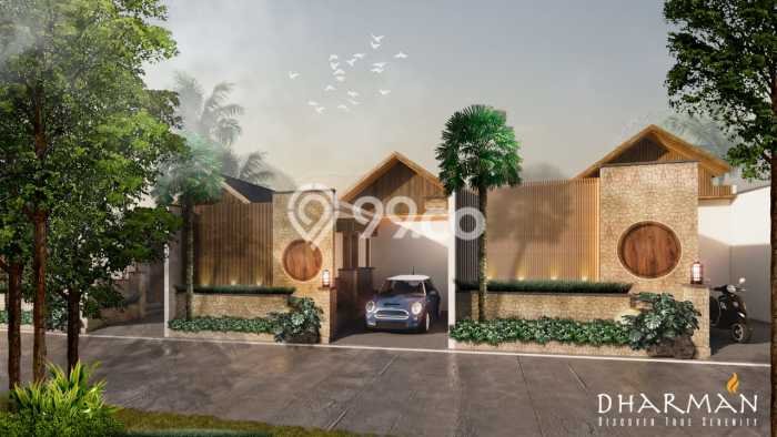 Rumah Modern 2 KT di canggu Badung Unfurnished Rumah Modern 2 KT di canggu Badung Unfurnished