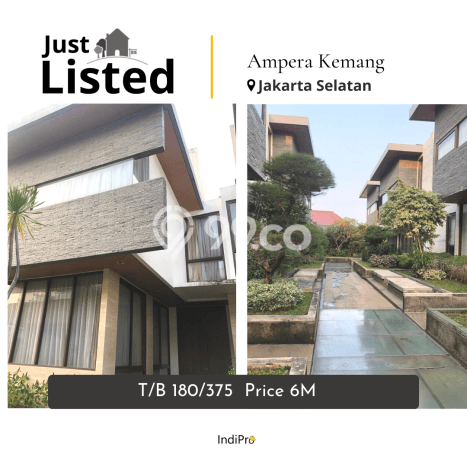 Ready to Use! Premium House LT 180m2 Desain Modern di Kemang Ready to Use! Premium House LT 180m2 Desain Modern di Kemang
