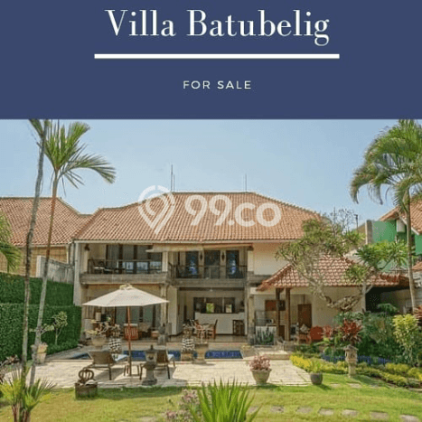 Ready to Use! Luxury House LT 673m2 Desain Modern di Batu Belig Ready to Use! Luxury House LT 673m2 Desain Modern di Batu Belig