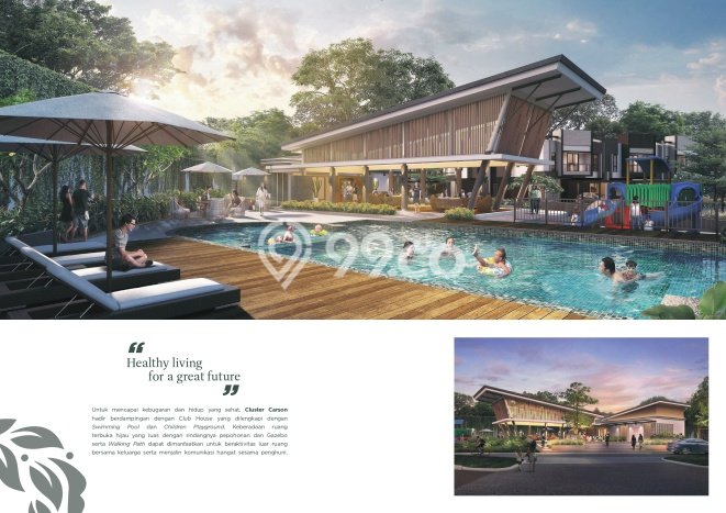 Jual Rumah Luas Elegan Dengan View Cantik di Gading Serpong, Tangerang Jual Rumah Luas Elegan Dengan View Cantik di Gading Serpong, Tangerang