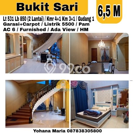 Dijual Rumah Luas Megah Dengan View Eksklusif di Bukit Sari, Semarang Dijual Rumah Luas Megah Dengan View Eksklusif di Bukit Sari, Semarang