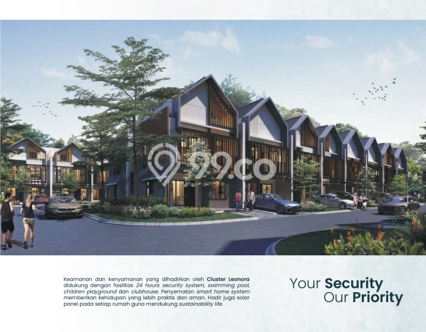 Hunian Mewah LB 144m2 Siap Huni Desain Elegan di Gading Serpong, Tangerang Hunian Mewah LB 144m2 Siap Huni Desain Elegan di Gading Serpong, Tangerang