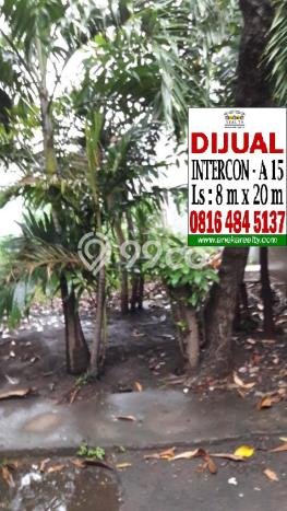 Tanah Kavling Dijual di Intercon, Jakarta Barat dengan Luas Tanah 160m2 Tanah Kavling Dijual di Intercon, Jakarta Barat dengan Luas Tanah 160m2