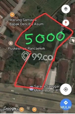 Lahan Kosong Dijual di Rancaekek, Bandung, Luas 5000m2 Area Strategis Lahan Kosong Dijual di Rancaekek, Bandung, Luas 5000m2 Area Strategis